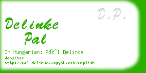 delinke pal business card